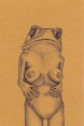 Kikvorsvrouw 1972 pen